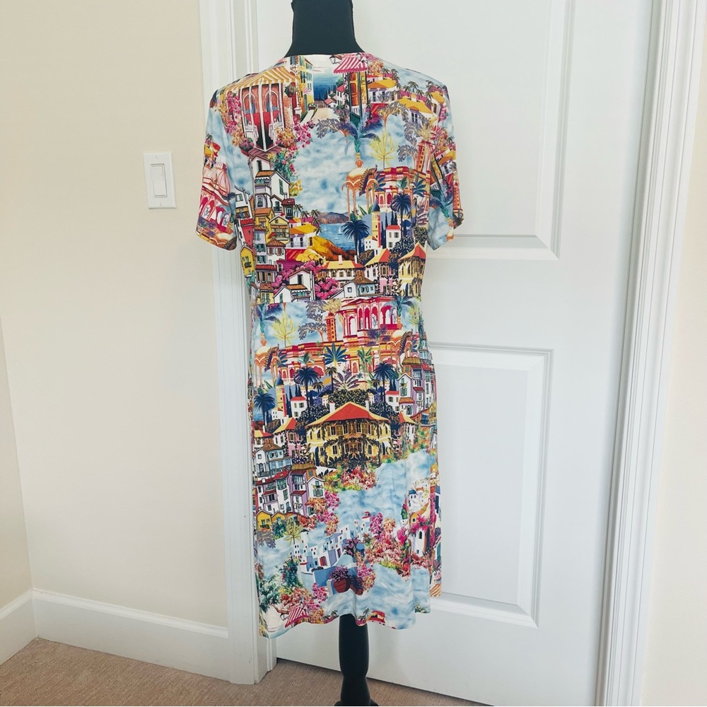 Johnny Was Janie Twist Front Swing Dress - Picture 2 of 10
